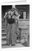 Young woman in Asian dress style portrait, ca. 1913. by Anonymous