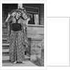 Young woman in Asian dress style portrait, ca. 1913. by Anonymous