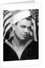 Photo booth portrait of WWII sailor, ca. 1943. by Anonymous