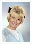Young woman studio portrait, ca. 1966. by Anonymous