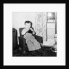 Young boy in his living room, ca. 1946. by Anonymous