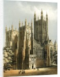 Canterbury Cathedral, Kent, c1870. Artist: WL Walton by Anonymous