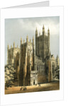 Canterbury Cathedral, Kent, c1870. Artist: WL Walton by Anonymous