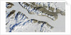 Satellite view of Ferrar Glacier, Antarctica by Anonymous
