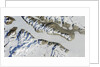 Satellite view of Ferrar Glacier, Antarctica by Anonymous