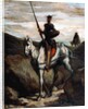 Don Quixote in the Mountains by Honoré Daumier