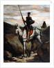 Don Quixote in the Mountains by Honoré Daumier