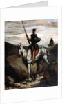 Don Quixote in the Mountains by Honoré Daumier