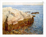 Cliff Rock â€“ Appledore (Isles of Shoals, Maine) by Childe Hassam