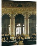 The Signing of the Peace Treaty in the Hall of Mirrors, Versailles, 28th June 1919 by William Orpen