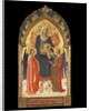 Altarpiece with the Madonna and Child with Two Angels by Fra Angelico