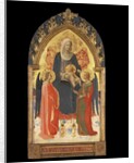 Altarpiece with the Madonna and Child with Two Angels by Fra Angelico