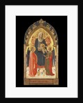 Altarpiece with the Madonna and Child with Two Angels by Fra Angelico