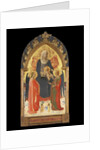 Altarpiece with the Madonna and Child with Two Angels by Fra Angelico