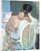 Woman Sitting with a Child in Her Arms by Mary Cassatt