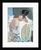 Woman Sitting with a Child in Her Arms by Mary Cassatt