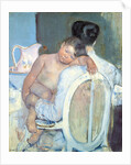 Woman Sitting with a Child in Her Arms by Mary Cassatt