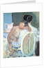 Woman Sitting with a Child in Her Arms by Mary Cassatt