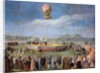 Ascent of a Balloon at the Court of Charles IV by Antonio Carnicero