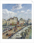 The Pont-Neuf, Paris by Camille Pissarro