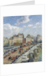 The Pont-Neuf, Paris by Camille Pissarro