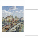The Pont-Neuf, Paris by Camille Pissarro
