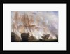 The Battle of Trafalgar by John Christian Schetky