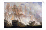 The Battle of Trafalgar by John Christian Schetky