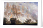 The Battle of Trafalgar by John Christian Schetky