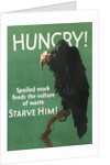 Hungry Vulture Poster by Anonymous