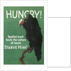 Hungry Vulture Poster by Anonymous