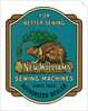 Sewing Machine Ad with Beaver by Anonymous