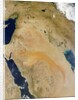 Satellite view of the Middle East by Anonymous