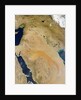Satellite view of the Middle East by Anonymous