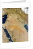 Satellite view of the Middle East by Anonymous