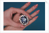 The Hope Diamond as a ring by Anonymous