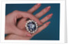 The Hope Diamond as a ring by Anonymous