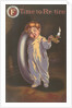 Sleepy Boy with Tire and Candle by Anonymous