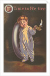 Sleepy Boy with Tire and Candle by Anonymous