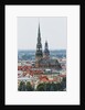 View of St. Peter church from the Latvian Academy of Science building by Anonymous