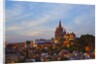 Cathedral of San Miguel de Allende at sunset by Anonymous