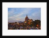 Cathedral of San Miguel de Allende at sunset by Anonymous