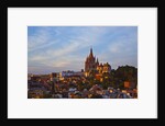 Cathedral of San Miguel de Allende at sunset by Anonymous