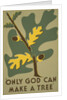Only God Can Make a Tree, Oak by Anonymous