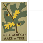 Only God Can Make a Tree, Oak by Anonymous