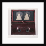 Queen Victoria's Daughter, Victoria, Princess Royal, circa 1856, in velvet-lined maroon leather folding case with collapsible viewing lenses by Anonymous