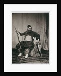 Self Portrait of the English Photographer, Roger Fenton, dressed in the Uniform of a French Zouave Soldier by Anonymous