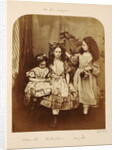 Irene MacDonald, Flo Rankin and Mary MacDonald at Elm Lodge, Hampstead, July 1863 by Anonymous