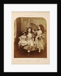 Irene MacDonald, Flo Rankin and Mary MacDonald at Elm Lodge, Hampstead, July 1863 by Anonymous
