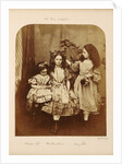 Irene MacDonald, Flo Rankin and Mary MacDonald at Elm Lodge, Hampstead, July 1863 by Anonymous
